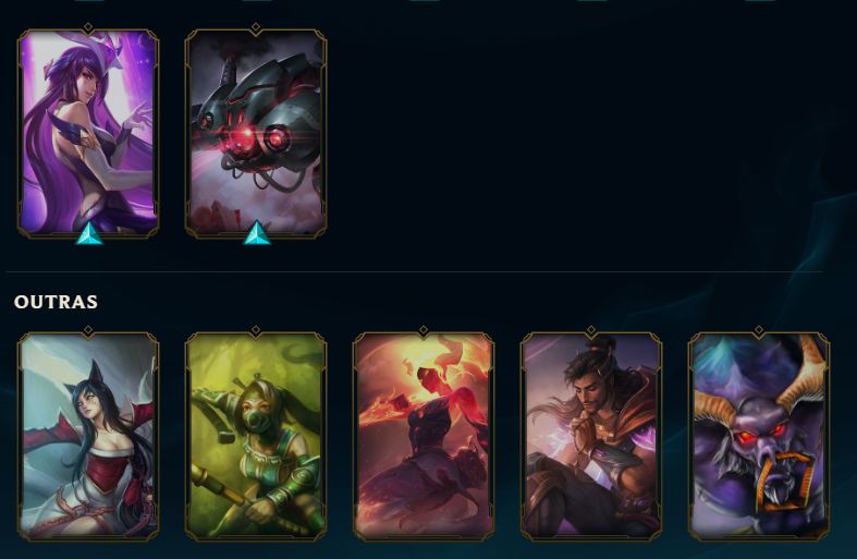 CONTA LOL DIAMANTE 4