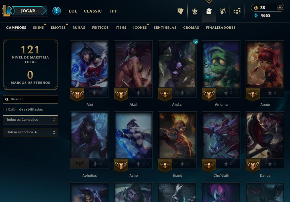 [Entrega Automática] Conta Lol Bronze, 51 Skins, Upada na Mão, Lvl 43, 60 Champs