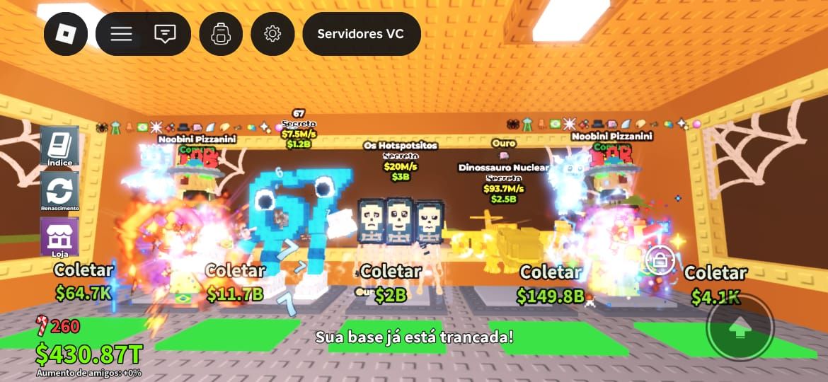 PREÇO DE FORNECEDOR BRAINROTS NO ROUBE UM BRAINROT (ROBLOX)