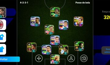 Conta efootball com jogadores raros, mais de 5 técnico, e Neymar blitz sculler