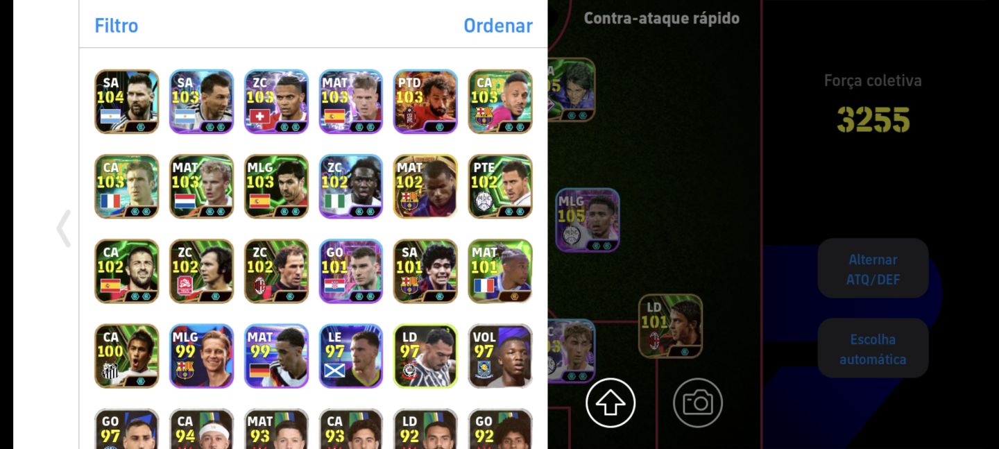 Conta de efootball
