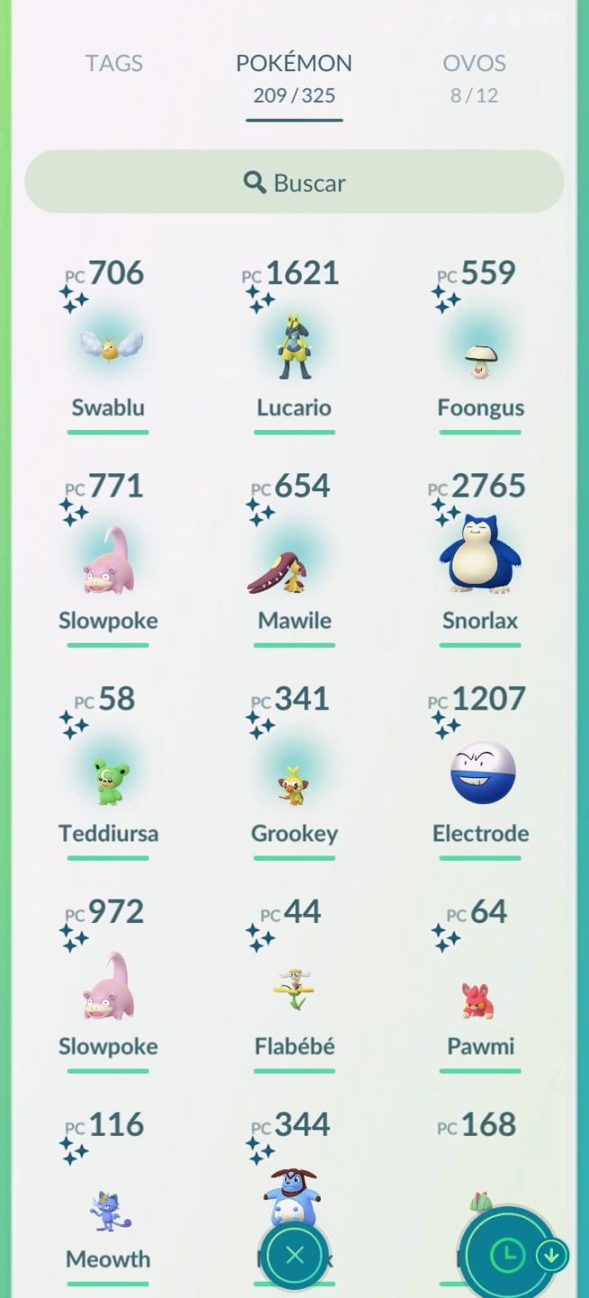 COMBO: 10 POKÉMON SHINIES ALEATÓRIOS POR APENAS R$ 10,00!