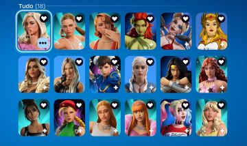 Conta feminina Fornite