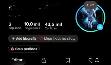 Conta tik tok 10k seguidores LIVE PC E ATIVA MONETIZAÇÃO + ALTO ENGAJAMENTO