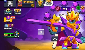 Conta brawl stars antiga com todos os brawlers