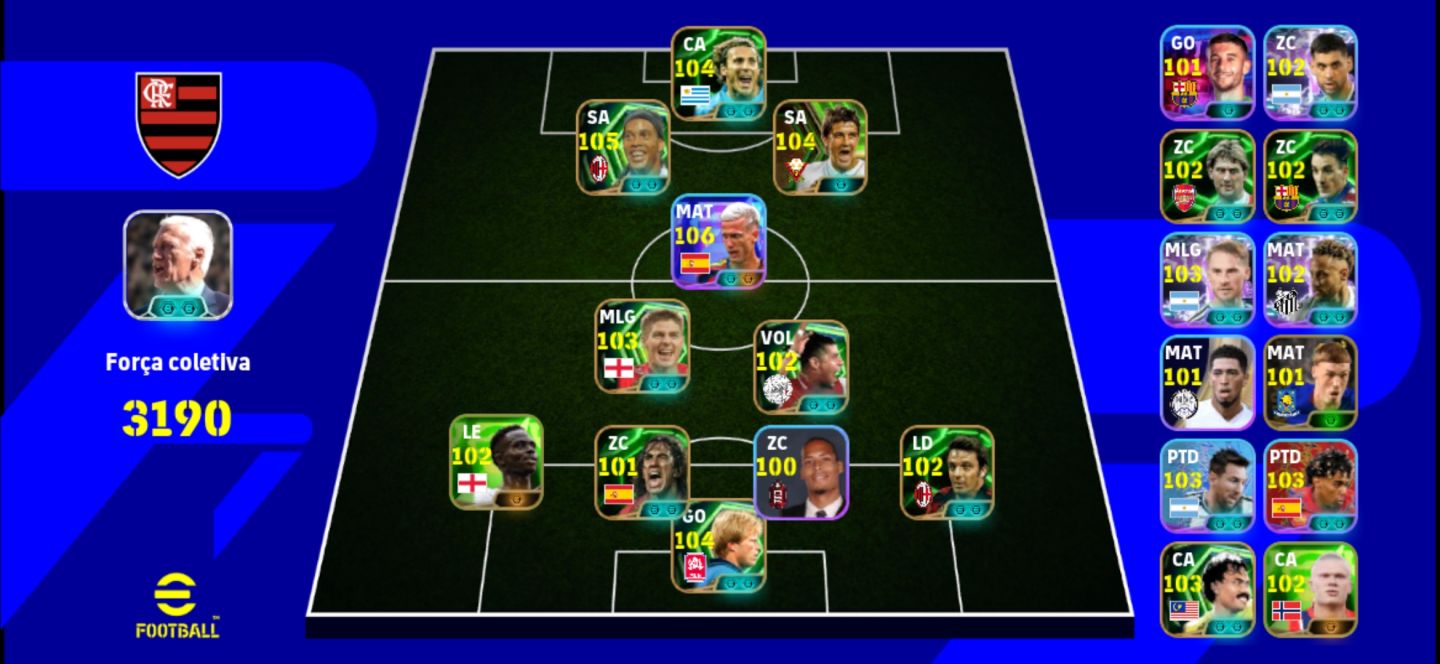 Conta Efootball mobile 1172