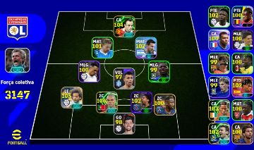 CONTA EFOOTBALL INSANA 3147 MARCELO 105 + PEPE 106 !!