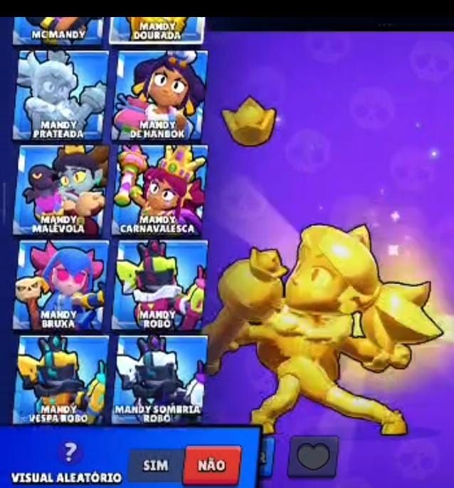 CONTA RARA ANTIGA BRAWL STARS