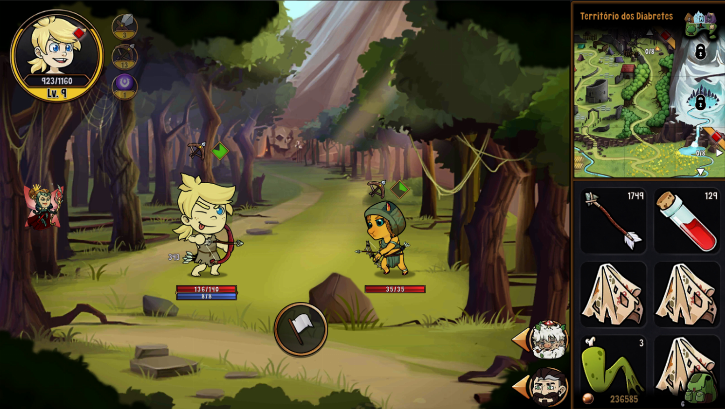 HERO TALE - IDLE RPG | CONTAS FULL | TOP VENDAS