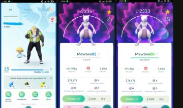 Lv 25 com 10 Lendários | 2 Mewtwo Evolução Rápida Pk01