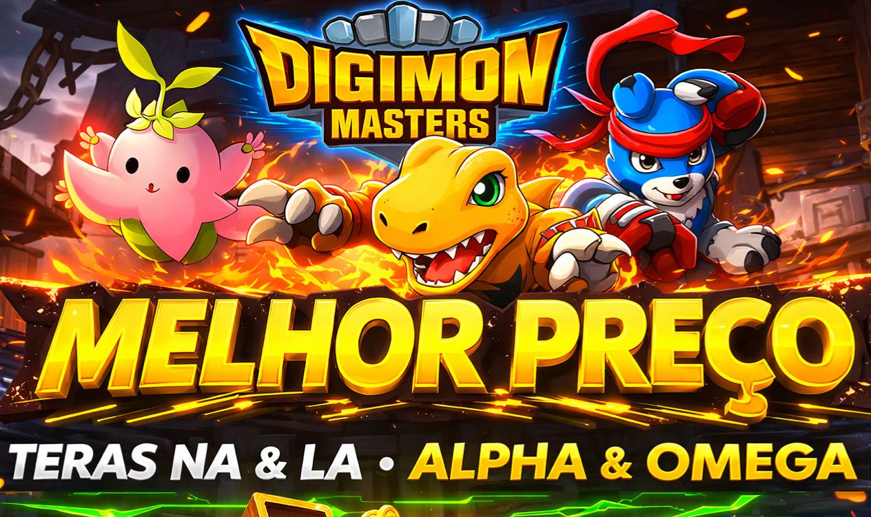 TERAS DIGIMON NA e LA - ALPHAMON E OMEGAMON