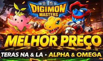 TERAS DIGIMON NA e LA - ALPHAMON E OMEGAMON