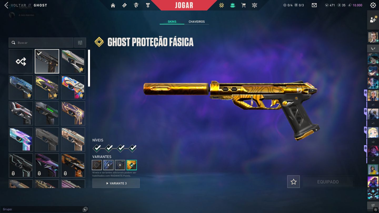 Conta Do Valorant Com Varias Skins,canivete borboleta,Vandal gaia, entre outras.