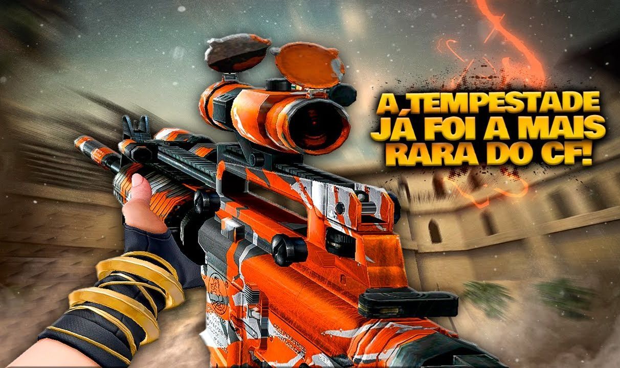 CONTA COM M4A1 CUSTOM TEMPESTADE ARMA QUERIDA E DESEJADA DO CROSSFIRE EMAIL ON