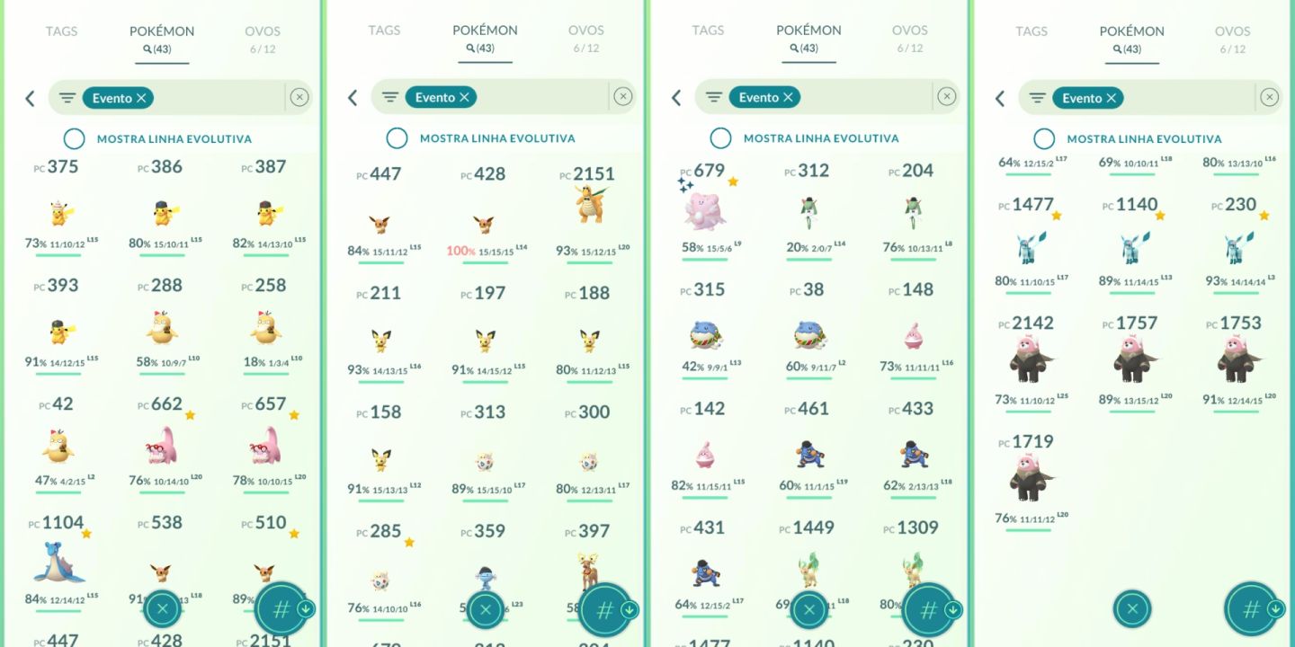 CONTA PREMIUM LV42 ZEKROM SHINY FUNDO 4 LENDARIOS SHINYS E MAIS - POKEMON GO
