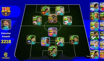 CONTA EFOOTBALL 3218 | NEDVD 106 | RODRI 106 | RUMMENIGGE 104 | 28M GP