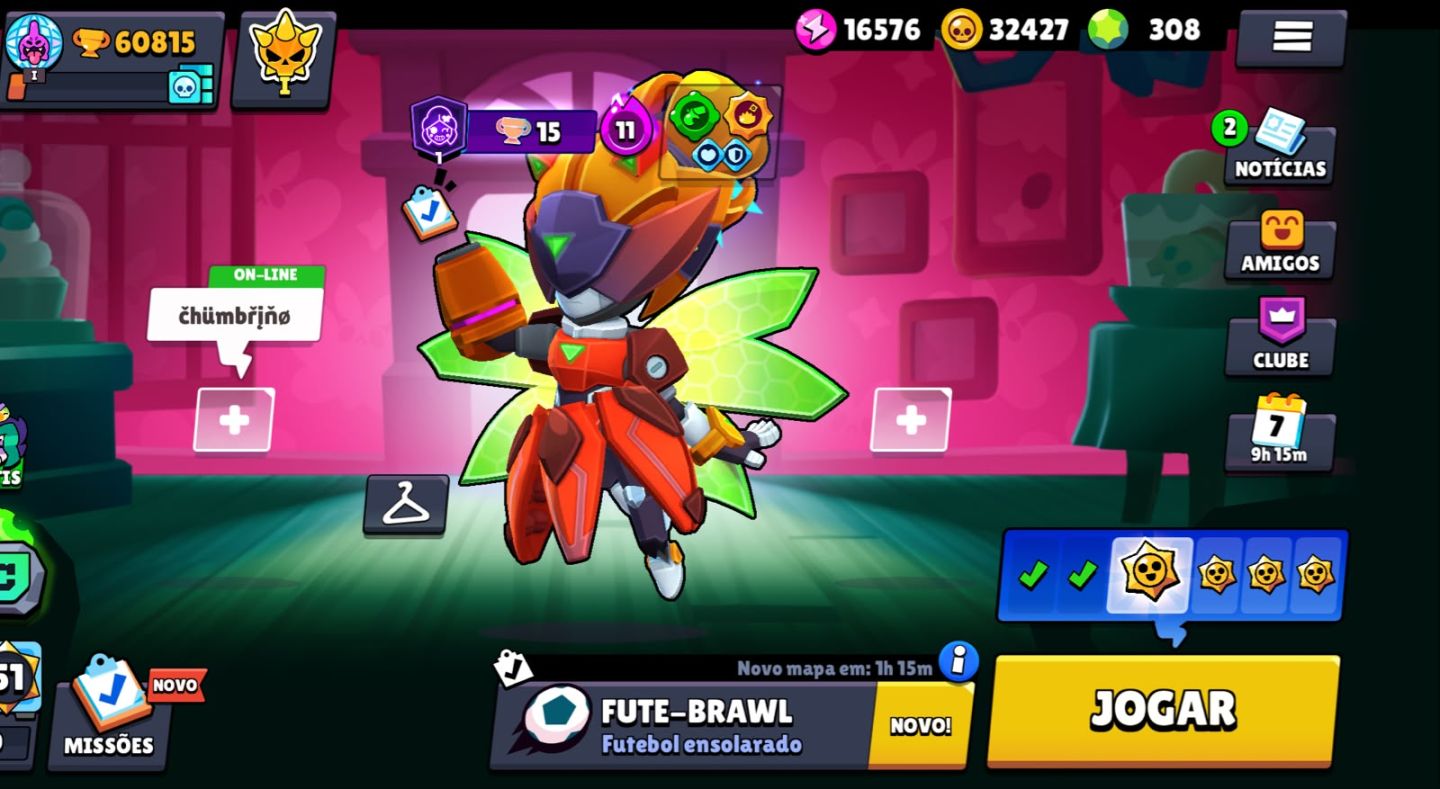 Conta Brawl Stars 60K - Todos os Brawlers