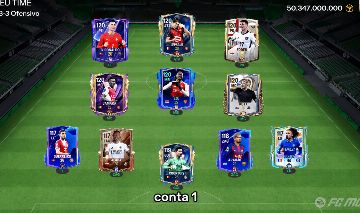 Conta Fc Mobile Ger 120 e 122 com a Verificação Feita a Venda