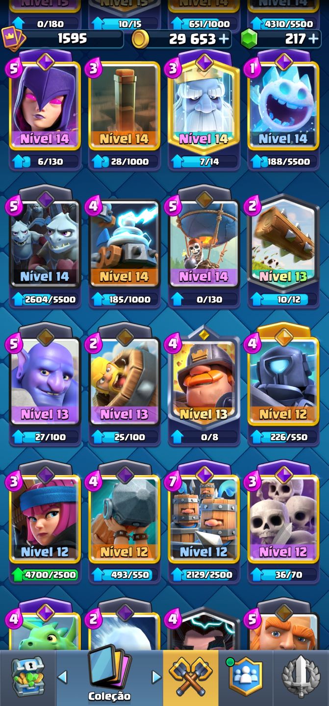 Conta de Clash com 12k