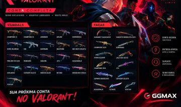 Conta Valorant Platina 1 Champions 23 e 25, Neo Oeste, Kuronami (ODEIOLOL12345)