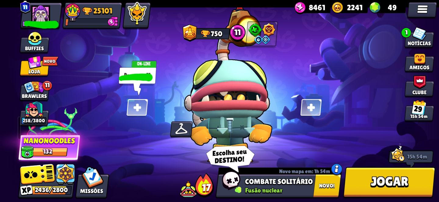 CONTA BRAWL STARS UPADA 2024