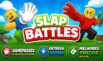 BATALHAS DE TAPA SLAP BATTLES BOOST XP SHARDS NULL GOLPES LUVAS 15K ITENS VIP GP