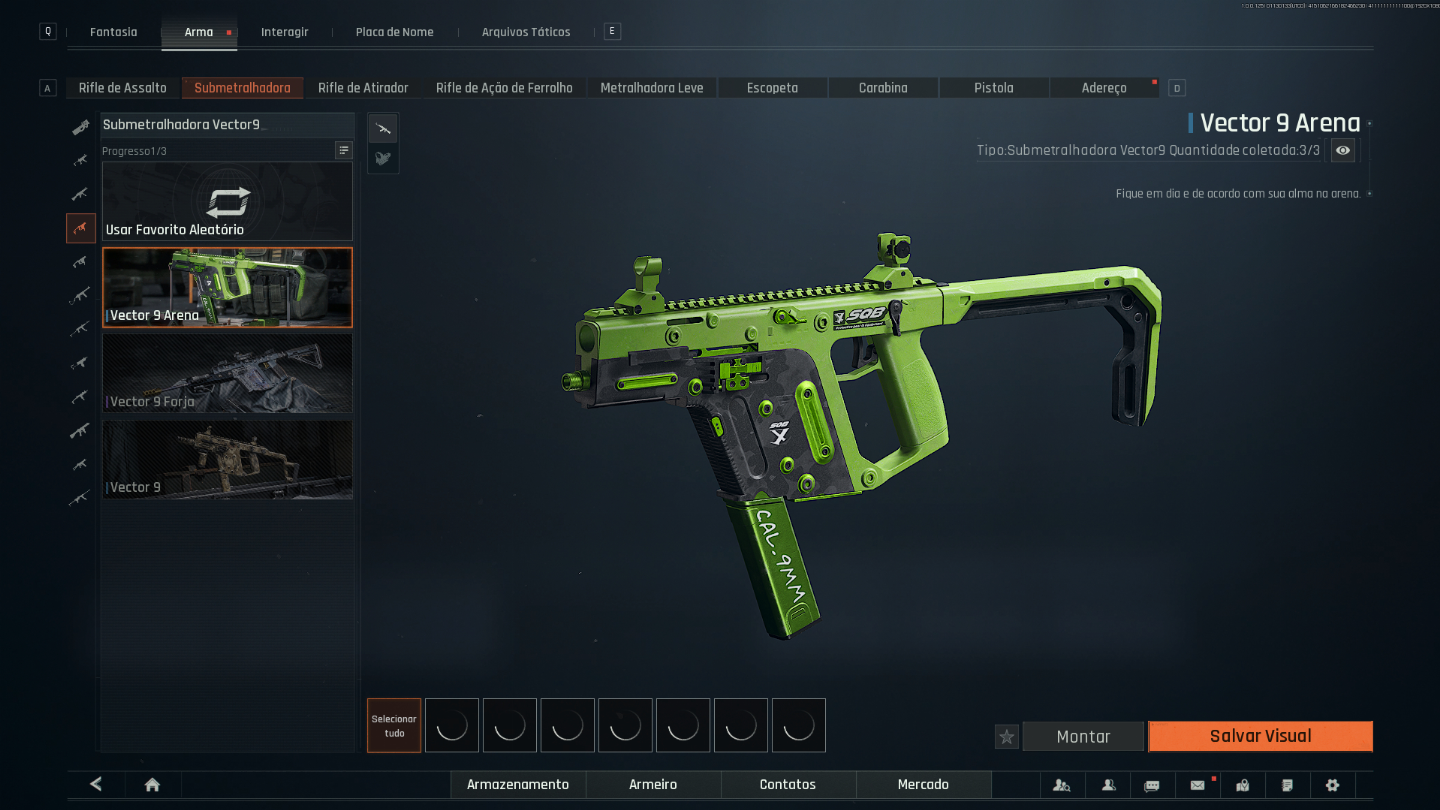 CONTA ARENA BREAKOUT 40M KOENS E SKINS