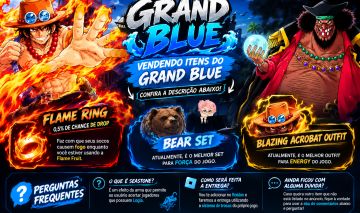 Grand Blue - itens - conferir descrição [Flame Ring]