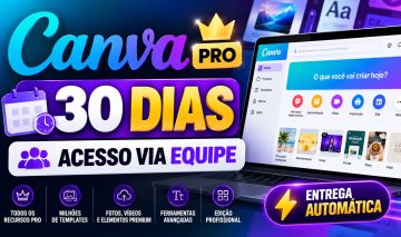 CANVA PRO 30 DIAS NA SUA CONTA