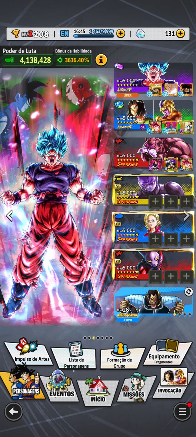 CONTA FULL METAS EXTREMAMENTE TOP PARA AMASSAR NO PVP