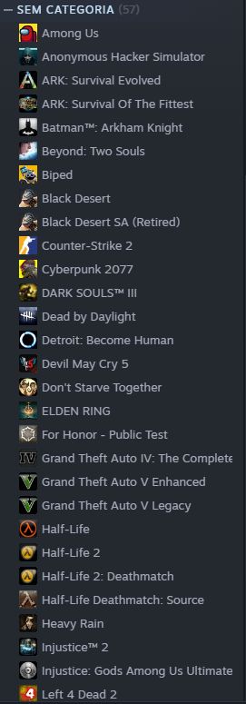 CONTA STEAM COM 6 ANOS/ NIVEL 25/ 52 JOGOS COMPRADOS