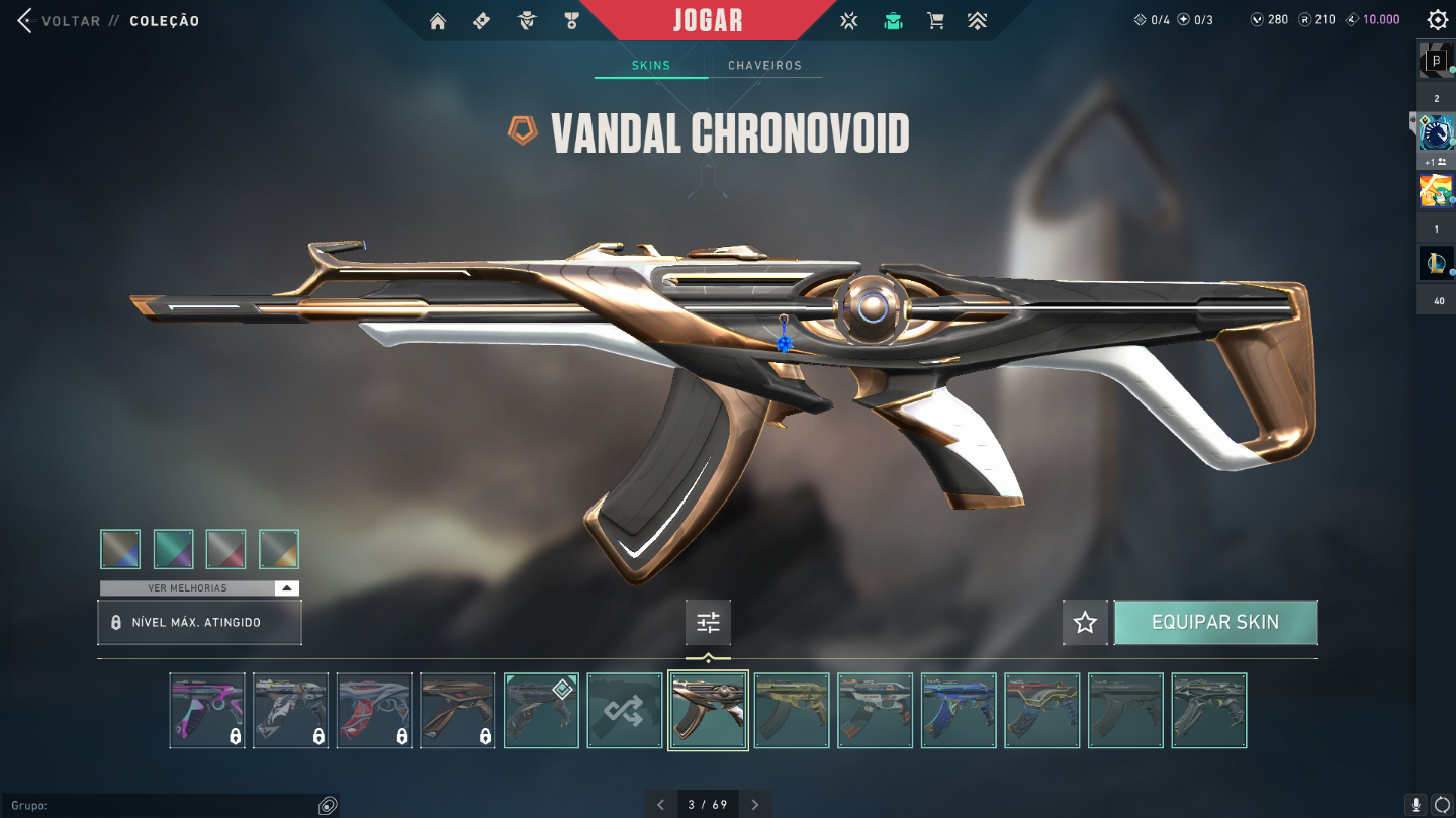Conta Valorant criada na beta e com skins raras - Unico dono