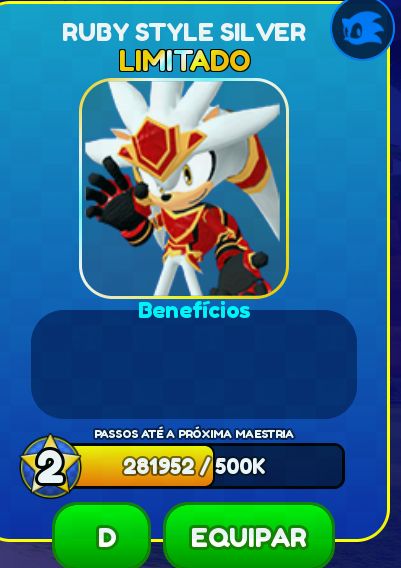 SKINS RARAS E LIMITADAS DO SONIC SPEED SIMULATOR!! (LER DESCRIÇÃO!)