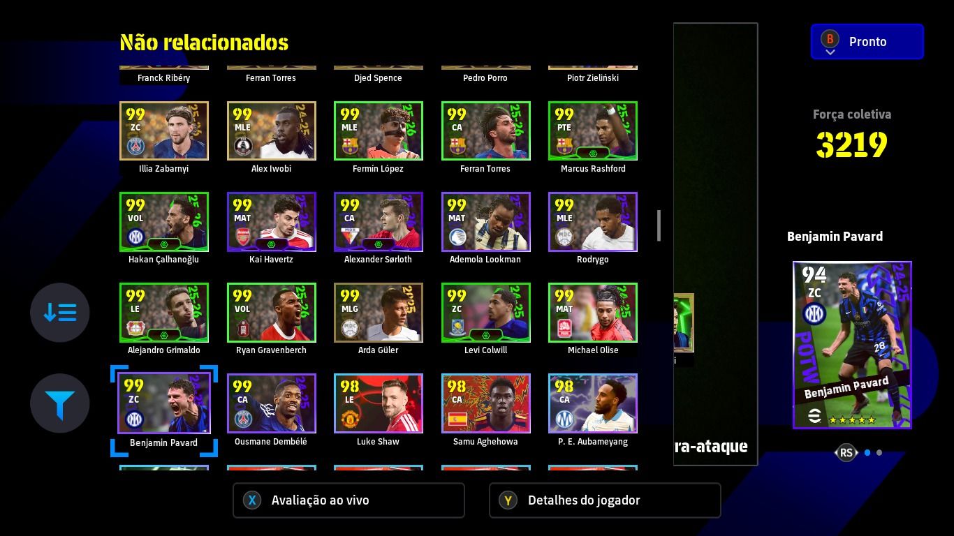 Conta eFootball steam