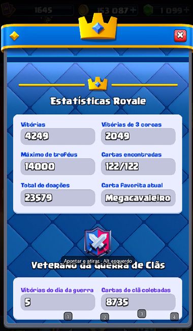 CONTA CLASH ROYALE 14K TROFÉUS | 18 EVO | 11 MAX | FULL ACESSO | PEKKA E MK FUL