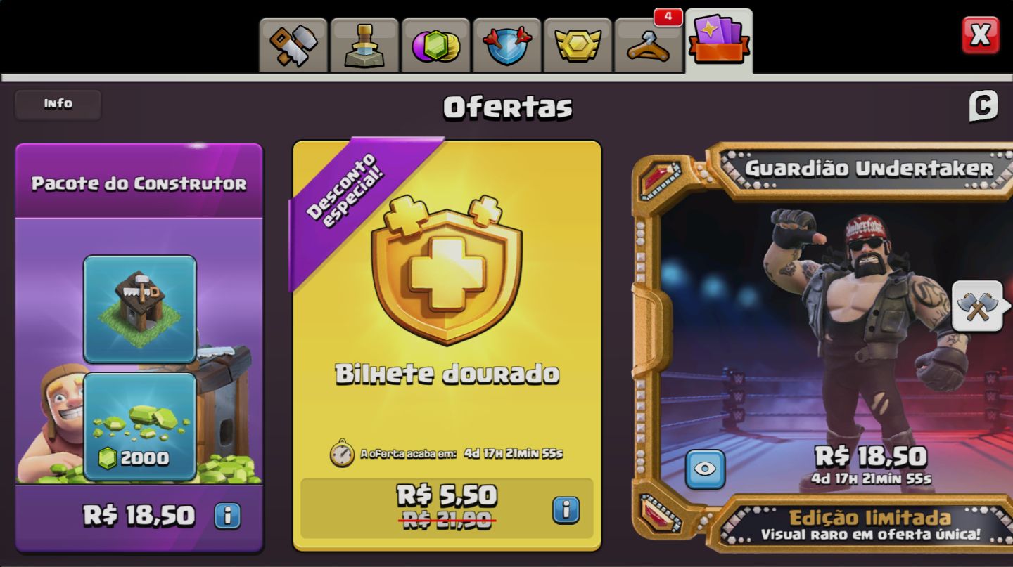 Conta CV 9 FULL Clash of Clans