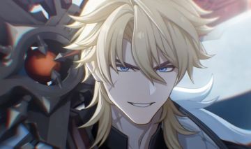 [AR 55] CONTA TOP GENSHIN IMPACT - VARKA, VARESA, ARLECCHINO E VENTI TODOS LV 90