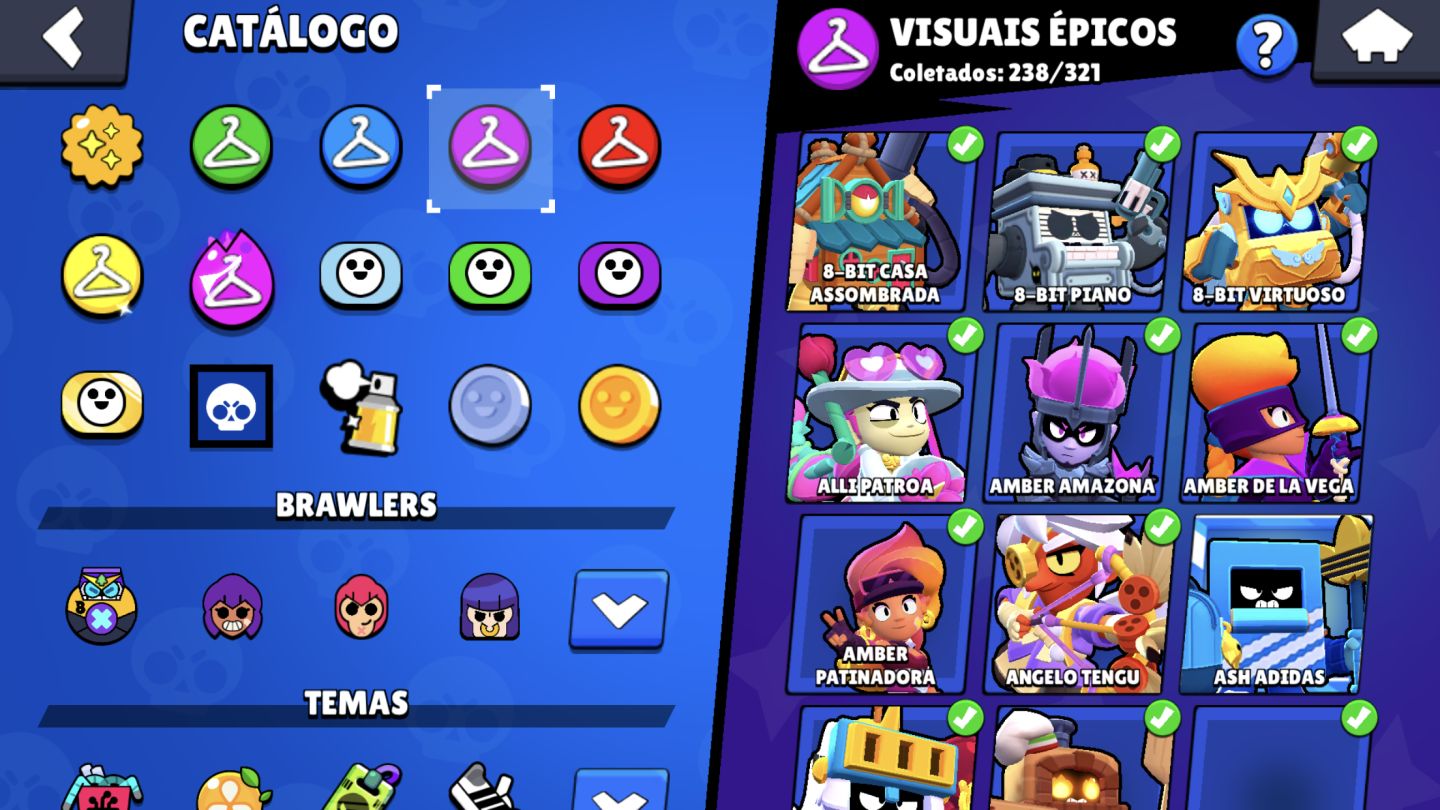 Conta de brawl stars fama Alien