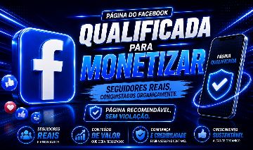 Página Do Facebook Qualificada Para Monetizar +14K