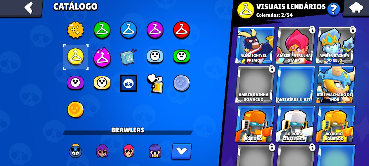 Conta de Brawl star