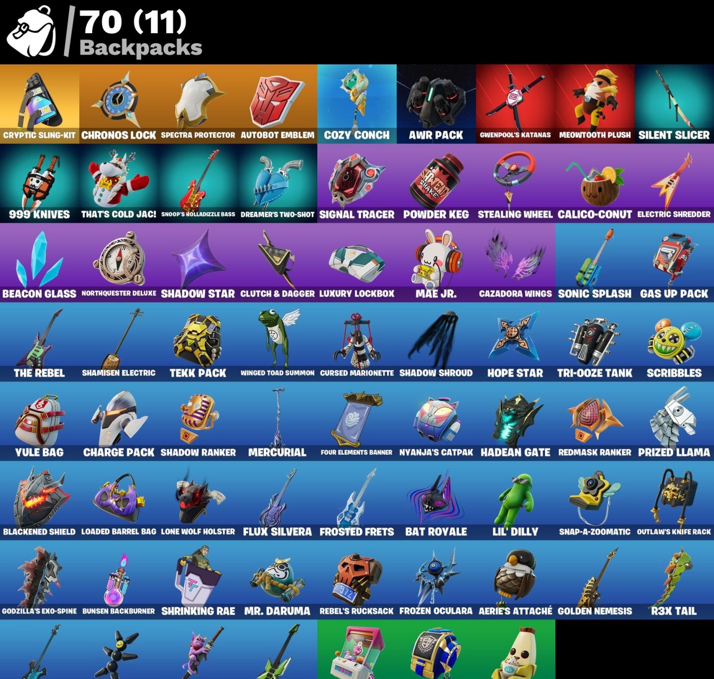 Conta Fortnite 32 SKINS/CAPTAIN TALON/ HERO BAYMAX/ GODZILLA /SOMENTE PC