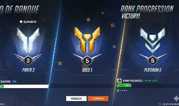 CONTAS OVERWATCH DO BRONZE AO MESTRE / QUALQUER FUNÇÃO/ TANK, DPS, SUP