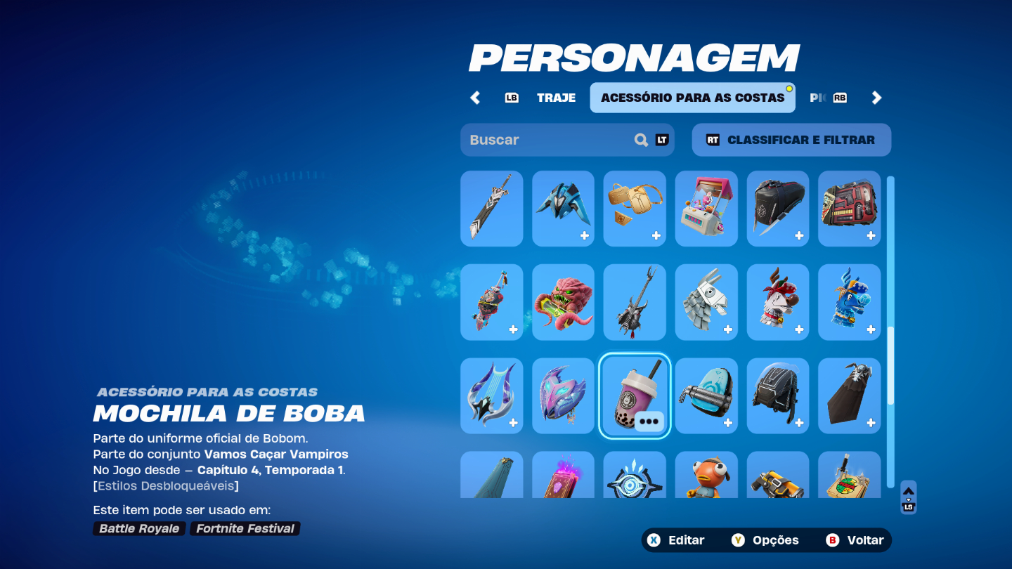 Conta de Fortnite 54 skins REAÇÃO