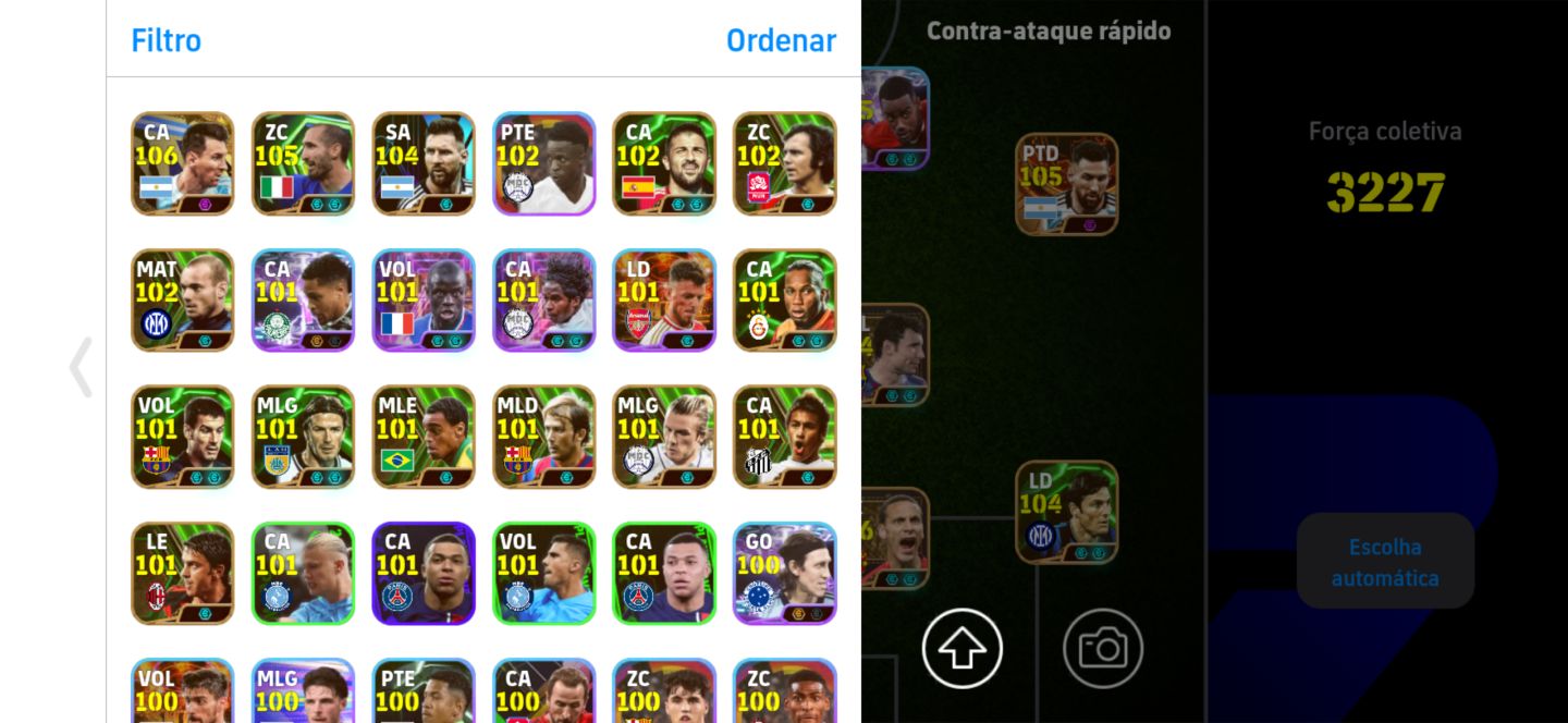Conta efootball com big time