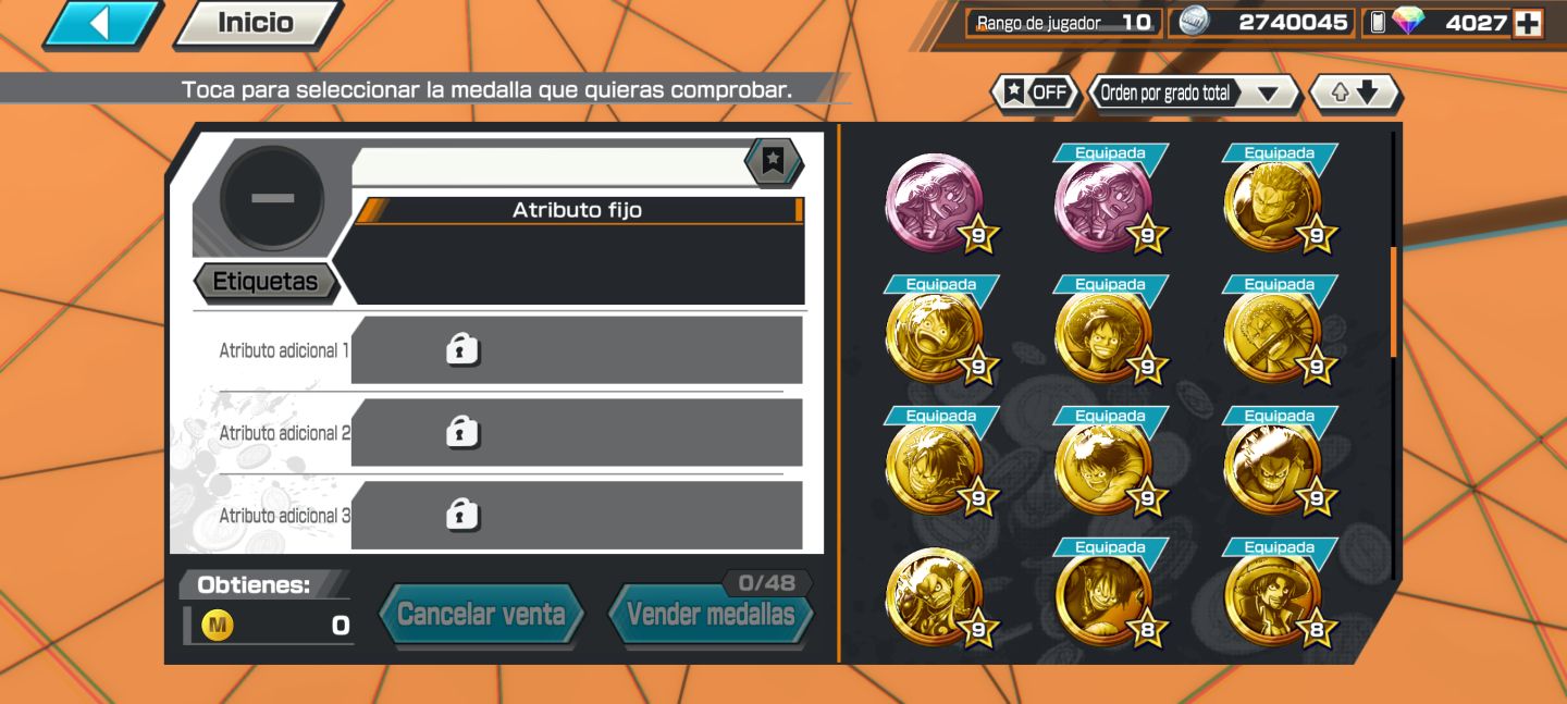 ACC TOP ONE PIECE BOUNTY RUSH BARATA
