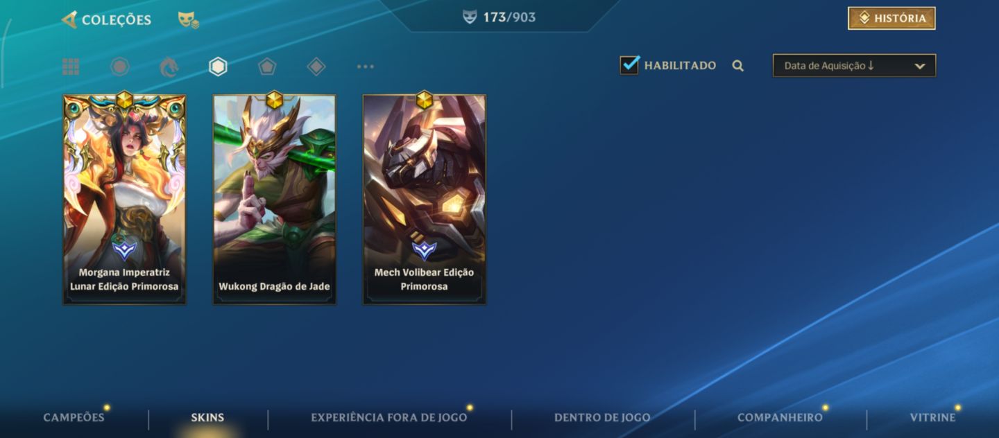 Conta Wild Rift