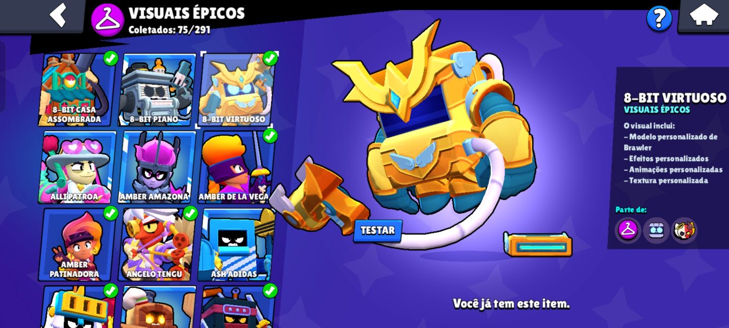 Melhor conta para upar rapido