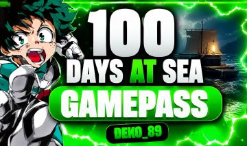 (PROMOÇÃO) 100 Days At Sea - MELHORES GAMEPASS