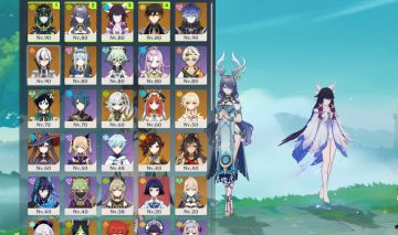 GENSHIN Conta com time premium nefer +flins + alguns outros t5 limitados
