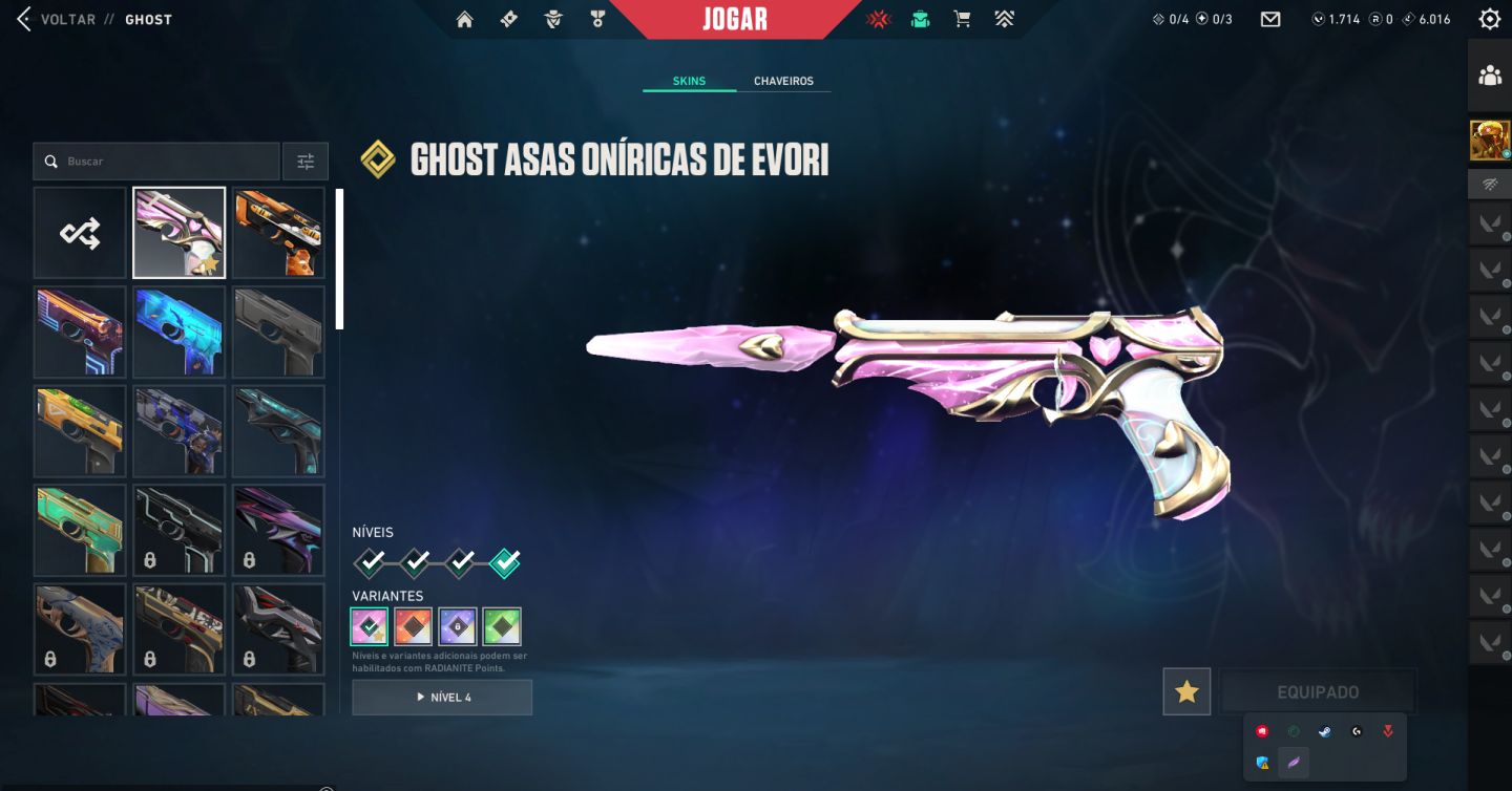 CONTA VALORANT FULL ACESSO MAIS DE 35 SKINS FULL ACESSO